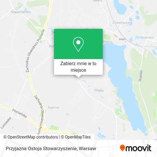 Mapa Przyjazna Ostoja Stowarzyszenie