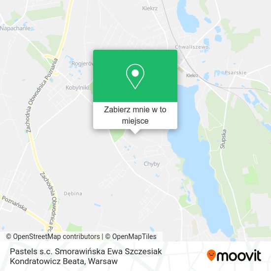 Mapa Pastels s.c. Smorawińska Ewa Szczesiak Kondratowicz Beata