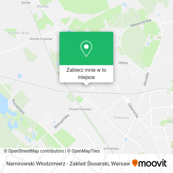 Mapa Namirowski Włodzimierz - Zakład Ślusarski