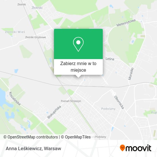 Mapa Anna Leśkiewicz