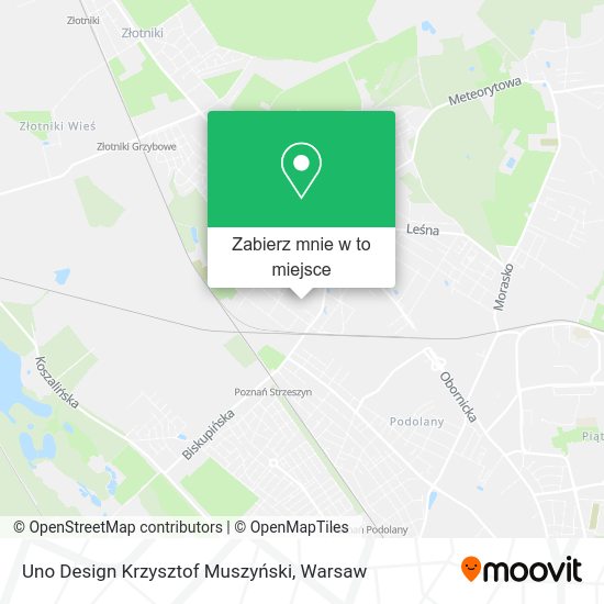 Mapa Uno Design Krzysztof Muszyński