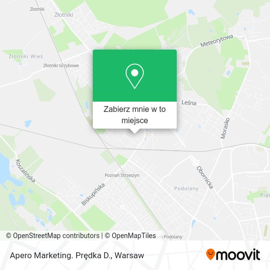 Mapa Apero Marketing. Prędka D.