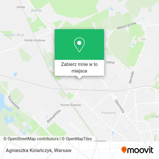 Mapa Agnieszka Kolańczyk