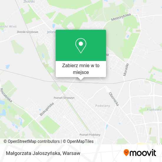 Mapa Małgorzata Jałoszyńska