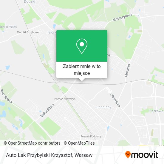 Mapa Auto Lak Przybylski Krzysztof