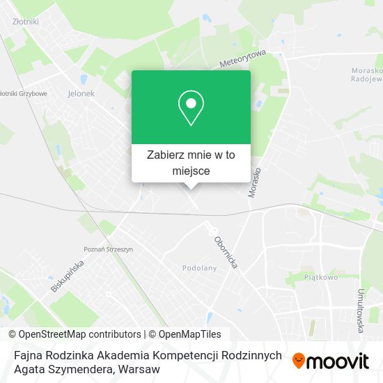 Mapa Fajna Rodzinka Akademia Kompetencji Rodzinnych Agata Szymendera