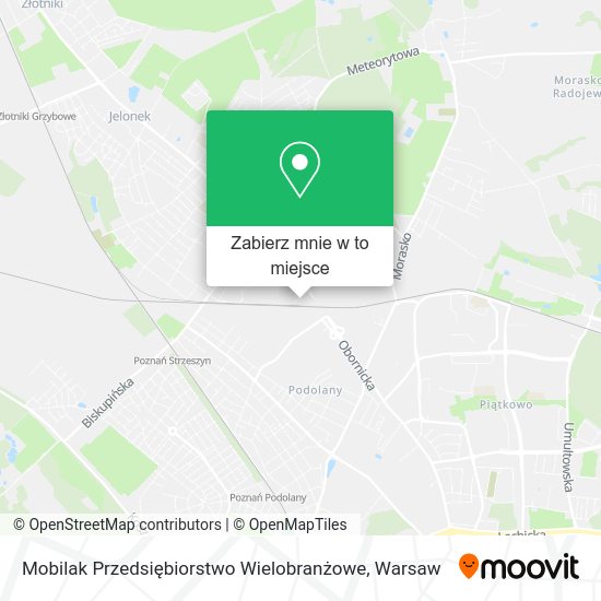 Mapa Mobilak Przedsiębiorstwo Wielobranżowe