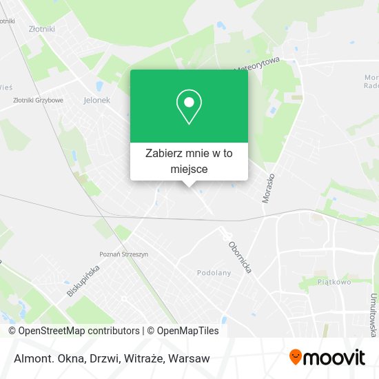 Mapa Almont. Okna, Drzwi, Witraże