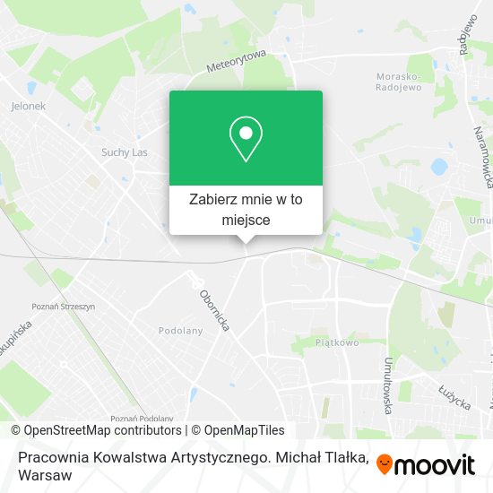 Mapa Pracownia Kowalstwa Artystycznego. Michał Tlałka