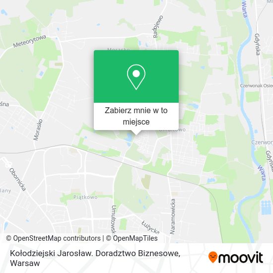 Mapa Kołodziejski Jarosław. Doradztwo Biznesowe