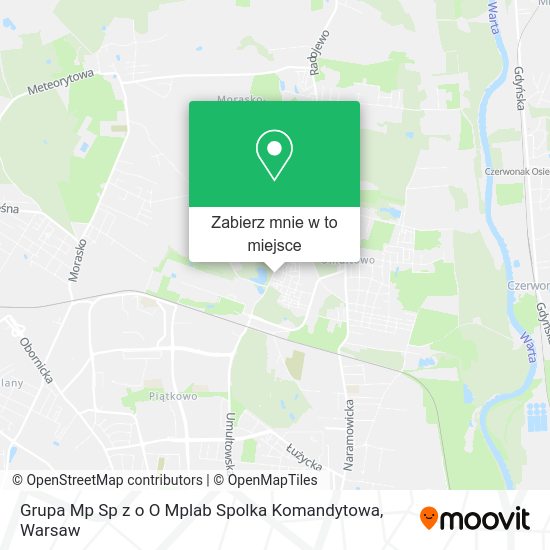 Mapa Grupa Mp Sp z o O Mplab Spolka Komandytowa