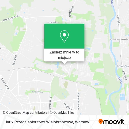 Mapa Jarix Przedsiebiorstwo Wielobranzowe