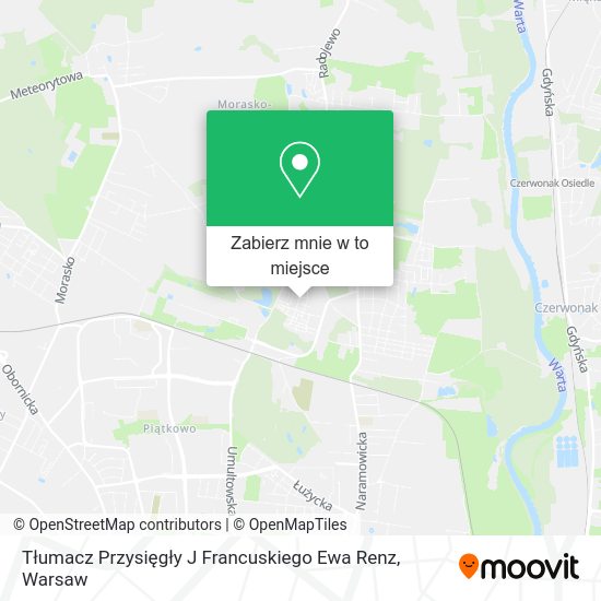 Mapa Tłumacz Przysięgły J Francuskiego Ewa Renz