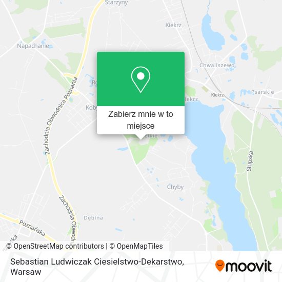 Mapa Sebastian Ludwiczak Ciesielstwo-Dekarstwo