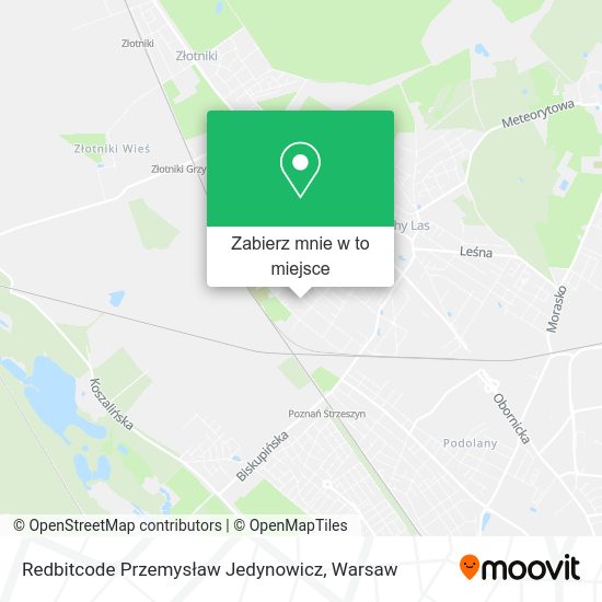 Mapa Redbitcode Przemysław Jedynowicz