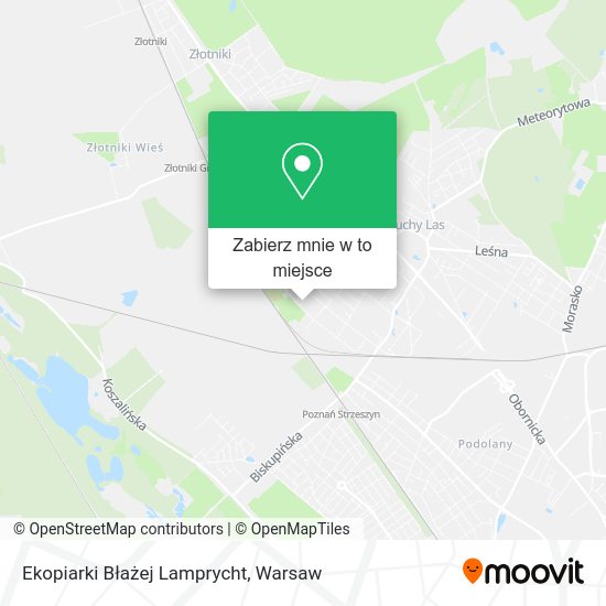 Mapa Ekopiarki Błażej Lamprycht