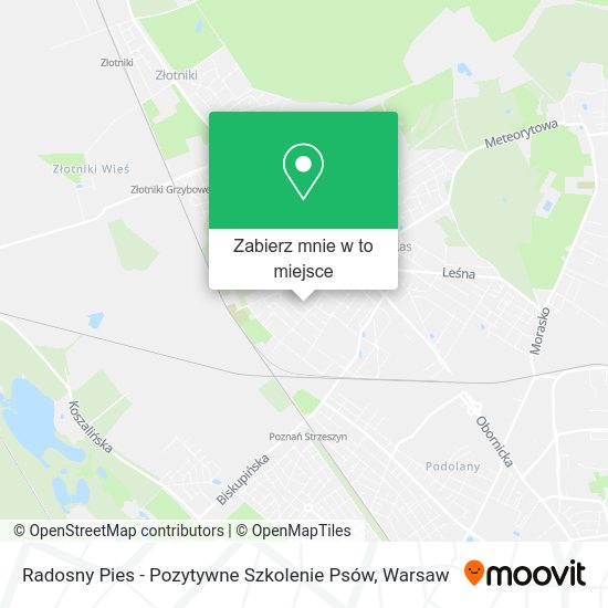 Mapa Radosny Pies - Pozytywne Szkolenie Psów