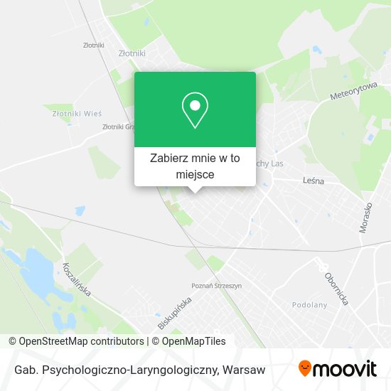 Mapa Gab. Psychologiczno-Laryngologiczny