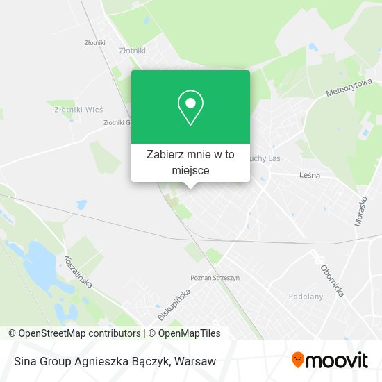 Mapa Sina Group Agnieszka Bączyk