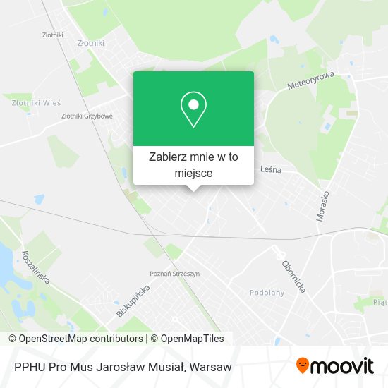 Mapa PPHU Pro Mus Jarosław Musiał