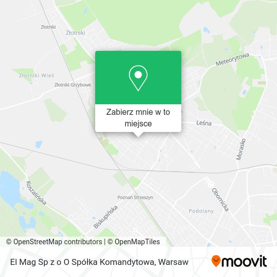 Mapa El Mag Sp z o O Spółka Komandytowa