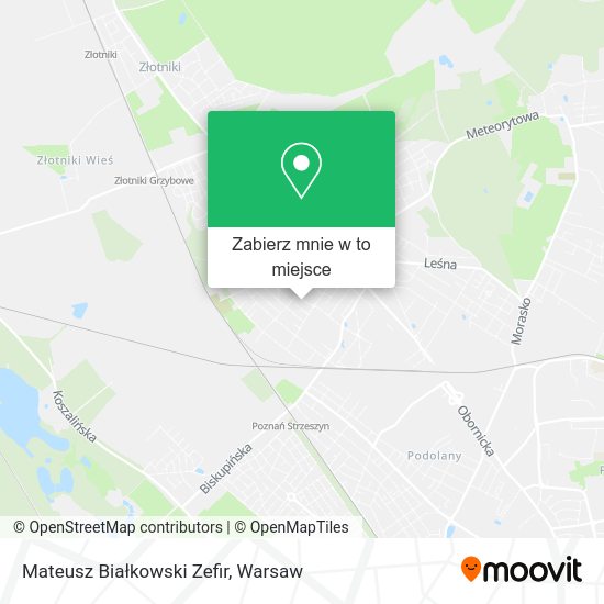 Mapa Mateusz Białkowski Zefir