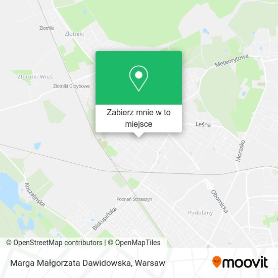 Mapa Marga Małgorzata Dawidowska