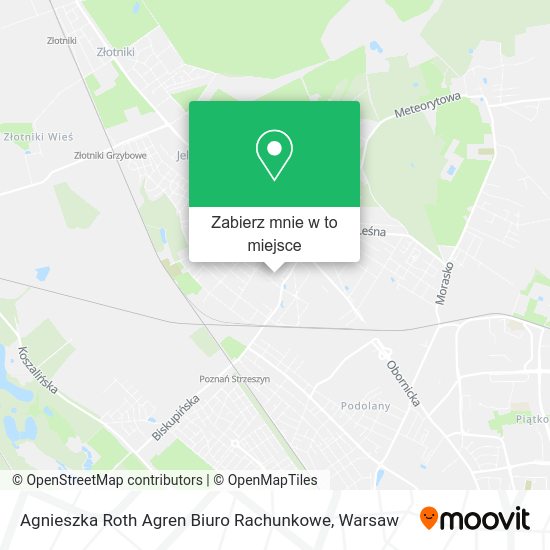 Mapa Agnieszka Roth Agren Biuro Rachunkowe