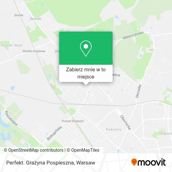 Mapa Perfekt. Grażyna Pospieszna