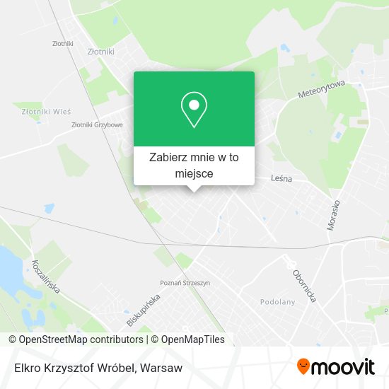 Mapa Elkro Krzysztof Wróbel