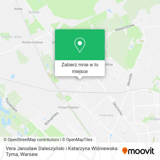 Mapa Vera Jarosław Daleszyński i Katarzyna Wiśniewska Tyma