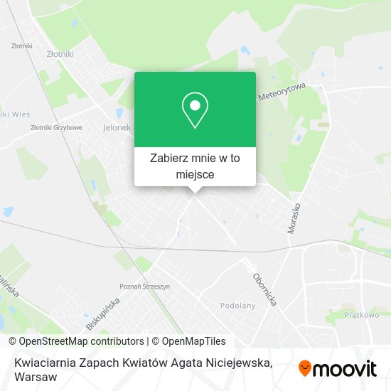 Mapa Kwiaciarnia Zapach Kwiatów Agata Niciejewska