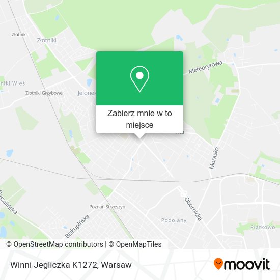 Mapa Winni Jegliczka K1272