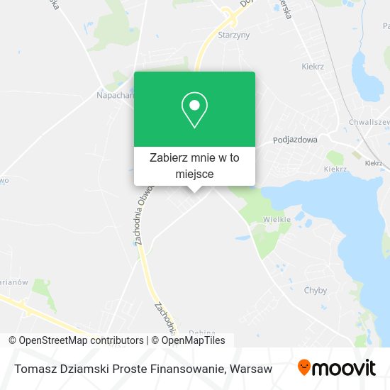 Mapa Tomasz Dziamski Proste Finansowanie