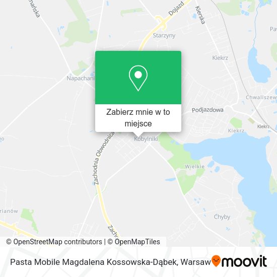 Mapa Pasta Mobile Magdalena Kossowska-Dąbek