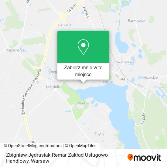 Mapa Zbigniew Jędrasiak Remar Zakład Usługowo-Handlowy