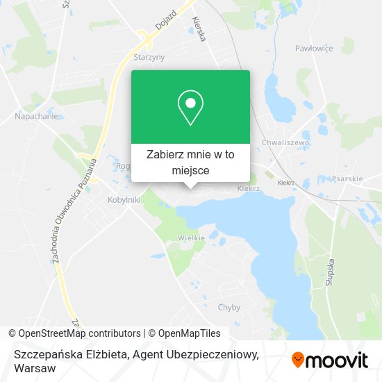 Mapa Szczepańska Elżbieta, Agent Ubezpieczeniowy