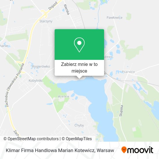 Mapa Klimar Firma Handlowa Marian Kotewicz