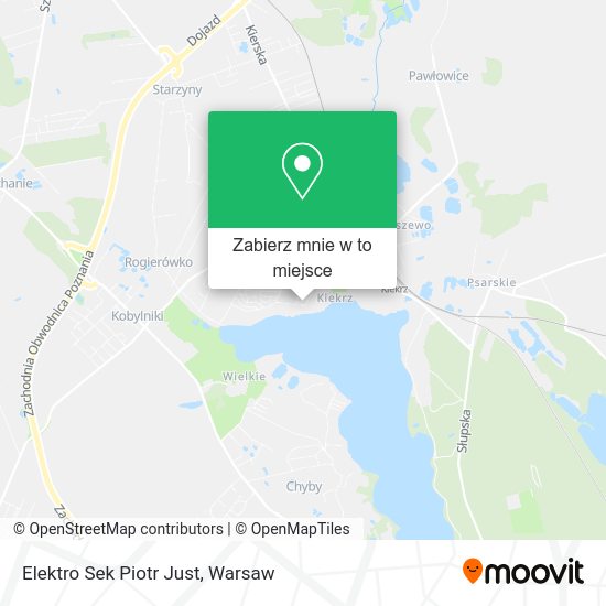 Mapa Elektro Sek Piotr Just