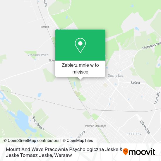 Mapa Mount And Wave Pracownia Psychologiczna Jeske & Jeske Tomasz Jeske