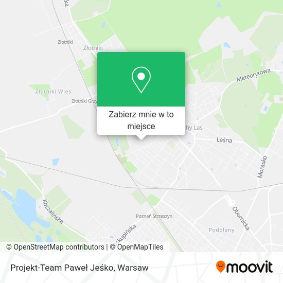 Mapa Projekt-Team Paweł Jeśko