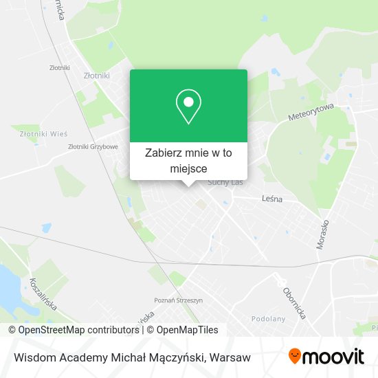 Mapa Wisdom Academy Michał Mączyński