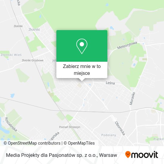 Mapa Media Projekty dla Pasjonatów sp. z o.o.