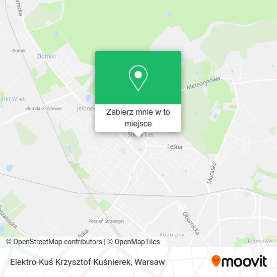 Mapa Elektro-Kuś Krzysztof Kuśnierek