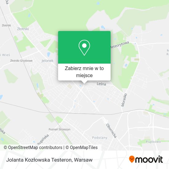 Mapa Jolanta Kozłowska Testeron