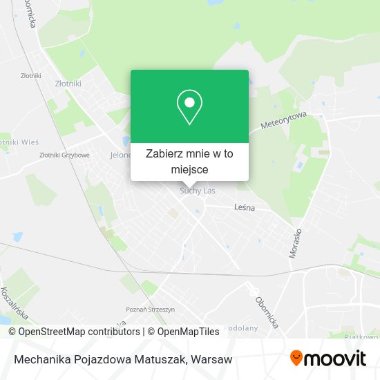 Mapa Mechanika Pojazdowa Matuszak