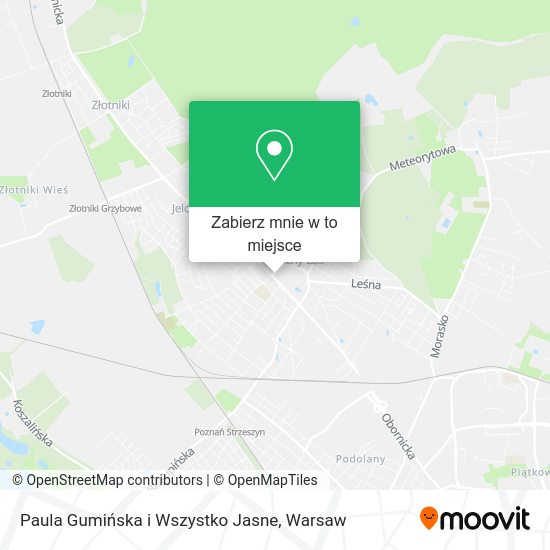 Mapa Paula Gumińska i Wszystko Jasne