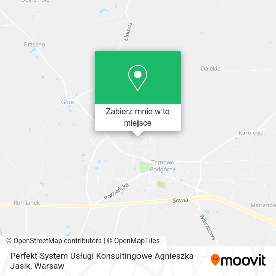 Mapa Perfekt-System Usługi Konsultingowe Agnieszka Jasik