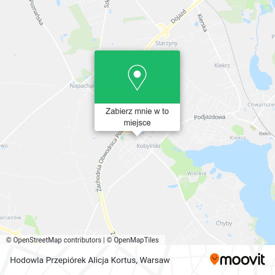 Mapa Hodowla Przepiórek Alicja Kortus