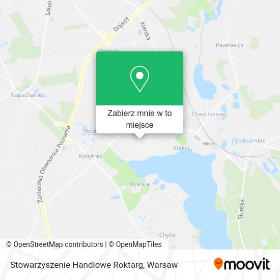 Mapa Stowarzyszenie Handlowe Roktarg